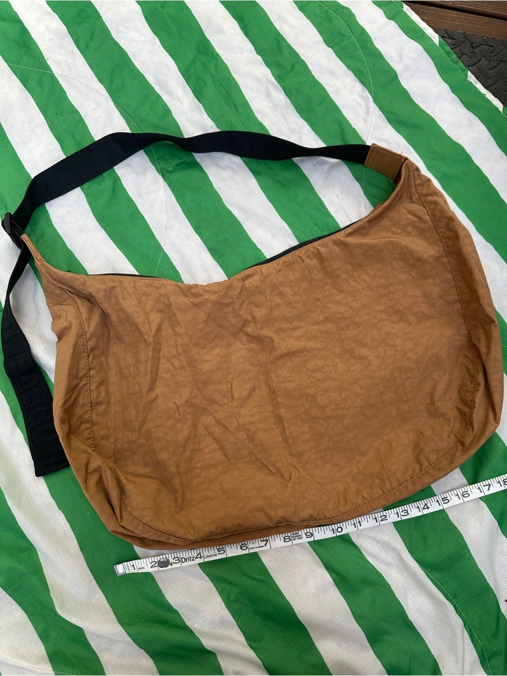 BAGGU OG large crescent (older style) in pinto 🫘